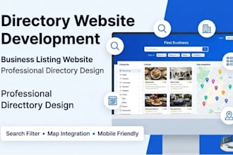 create a business directory website