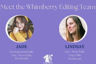 edit your book with my editing team
