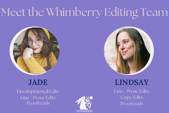 edit your book with my editing team
