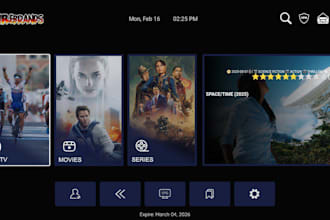 rebrand and customize iptv app for android, ios, smart TV