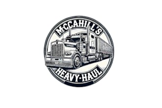 create graceful and fantastic truck logo design