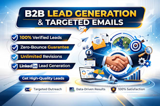 provide verified b2b lead generation, email list building