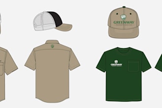 design production ready work uniform designs for your business