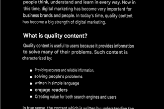 write a simple and engaging blog post and articles