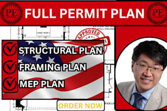 licensed engineer for USA permit plan,construction and building plan in michigan