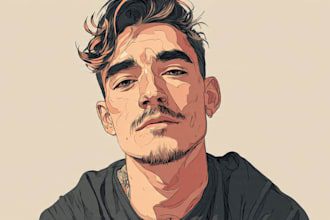 do a vector portrait for you