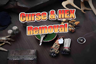 cast a powerful curse removal spell, evil eye, negative force, bad karma removal