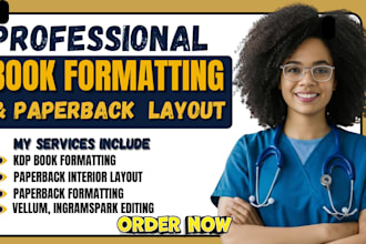 do amazon KDP book formatting, vellum, ebook and paperback interior layout