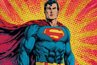 design an amazing superhero pop art