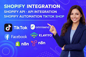 shopify integration shopify api integration shopify automation tiktok shop