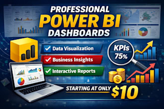 create intuitive and interactive power bi dashboards