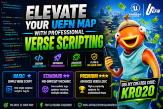 do professional verse scripting for your uefn map