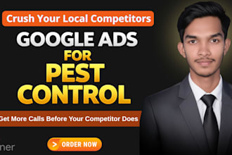 fix google ads for pest control to get more calls and leads