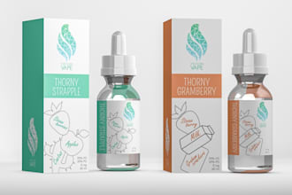 design 3d cad product modeling, 3d medical product prototype box packaging label