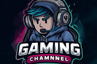 do fantasy youtube gaming channel logo