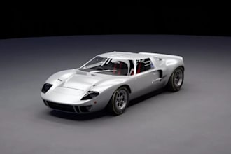 3d classic race car,ford gt40 fbx,supercar design,vintage dashboard, car cockpit