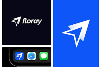 design tech startup cyber security crypto technology logo
