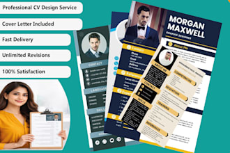 professional cv resume ,coverletter, linkedin