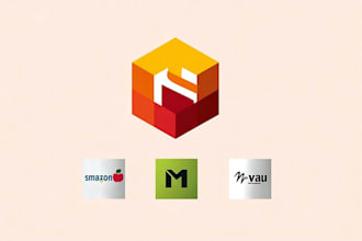 design amazon store, shopify, ecommerce, etsy business logo