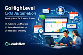 setup gohighlevel CRM automation, workflows, and ai agents