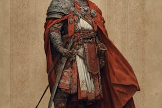 do your fantasy dnd hero villain or monster in stunning art
