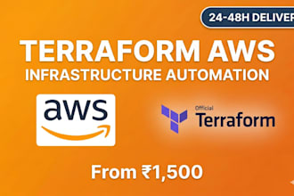 write terraform code for your aws infrastructure