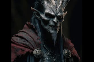 fantasy horror and fantasy horror character