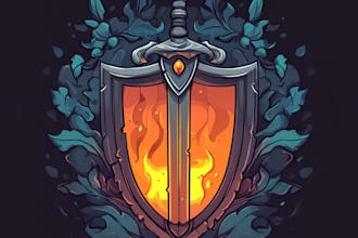 design unique 3d medieval, fantasy, rpg, mmorpg game