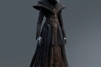 draw dark fantasy horror art for your commercial products