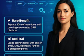 be your gohighlevel expert for ghl CRM automation sales funnel and workflows