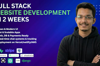 develop a full stack scalable custom website