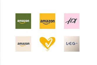 design amazon logo and trademark research