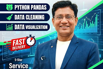 do data analysis using python pandas numpy excel and visualization