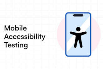 do accessibility testing for web mobile saas app