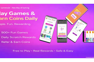 provide a ready made gaming reward earning  android app