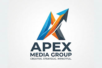 design a creative and unique advertising company logo for your brand