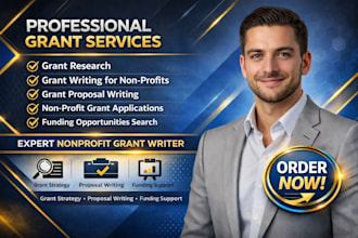 do grant research, grant writing for non profits grants and grants proposal