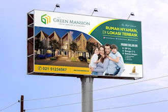 do billboard, banners, signage, yard sign, street signs, retractable, backdrops