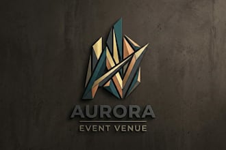 design a unique and professional venue logo for your brand