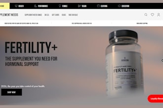 design supplement website  peptide website health supplement store sarms website