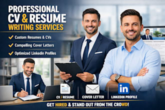 design professional cv write resume create cover letter linkedin optimize uk usa