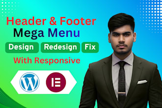 customize your wordpress header footer and fix the problem