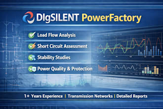 perform power system studies using digsilent powerfactory