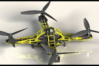 do 3d cad modeling in solidworks and photorealistic keyshot rendering