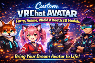 fix, optimize, and upload your vrchat avatar for PC or quest using unity