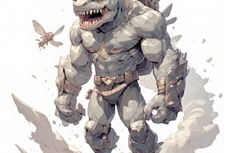 superhero character for comics