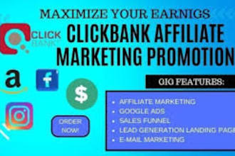 promote amazon and clickbank links to build consistent passive income online