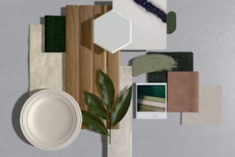 create an interior design moodboard for your space