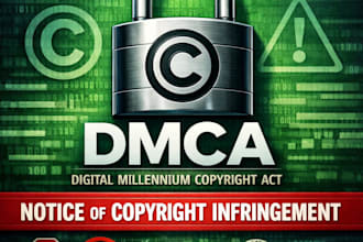 remove infringing defaming harassing copyright negative leaked content dmca post