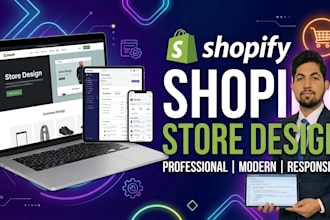 design a high converting shopify dropshipping store with ai automation
